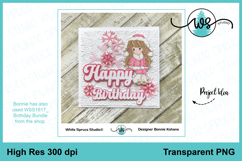 Winter Girl On Fence With Bird &amp; Holly, Winter Girl, Bird Product Image 7