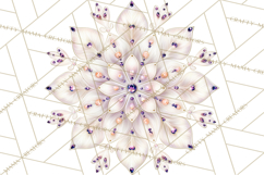 Celestial Christmas Clip Art PNG, Jewel Tone Winter Graphics Product Image 3