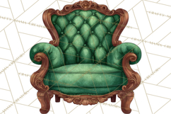 Celestial Christmas Clip Art PNG, Jewel Tone Winter Graphics Product Image 2