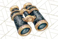 Celestial Christmas Clip Art PNG, Jewel Tone Winter Graphics Product Image 5
