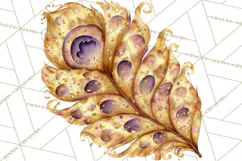Celestial Christmas Clip Art PNG, Jewel Tone Winter Graphics Product Image 5