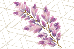 Celestial Christmas Clip Art PNG, Jewel Tone Winter Graphics Product Image 4