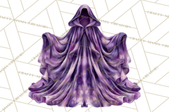 Celestial Christmas Clip Art PNG, Jewel Tone Winter Graphics Product Image 5