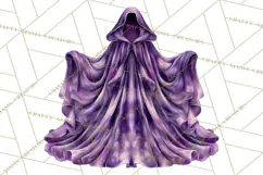 Celestial Christmas Clip Art PNG, Jewel Tone Winter Graphics Product Image 5