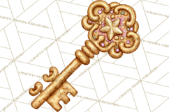 Celestial Christmas Clip Art PNG, Jewel Tone Winter Graphics Product Image 4