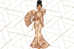 Celestial Christmas Clip Art PNG, Jewel Tone Winter Graphics Product Image 5