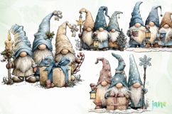 Winter Gnome Sublimation Clipart Product Image 1