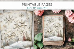winter pages, christmas junk journal Product Image 3