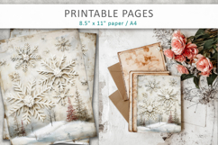 winter pages, christmas junk journal Product Image 6