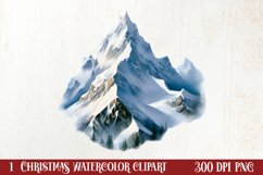 Winter Hiking Clipart Sublimation, Christmas PNG Product Image 1