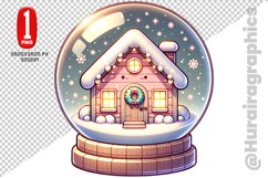Hellow Winter Clipart - PNG File Product Image 1
