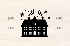 Christmas Hotel SVG Scene Product Image 1