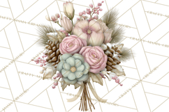 Winter Market Stall Clipart, Cozy Winter Market PNG Product Image 2