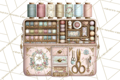 Winter Market Stall Clipart, Cozy Winter Market PNG Product Image 5