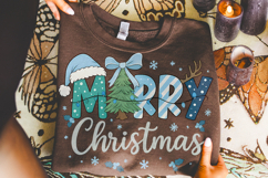 Merry Christmas PNG, Holiday PNG, Christmas Tree PNG, Winter Product Image 1