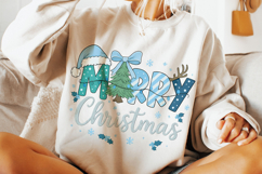 Merry Christmas PNG, Holiday PNG, Christmas Tree PNG, Winter Product Image 3