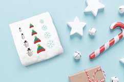 Winter Micro Embroidery Trio