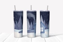 Winter Mood Landscape Tumbler Sublimation Wrap 20 Oz Bundle Product Image 4