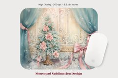 Winter Mouse Pad Png  Christmas Mousepad Sublimation Design