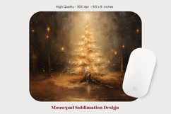 Winter Mouse Pad Png  Christmas Mousepad Sublimation Design