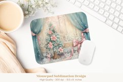 Winter Mouse Pad Png  Christmas Mousepad Sublimation Design