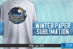Winter Paper Sublimation Bundle |Winter Sublimation Design Product Image 4