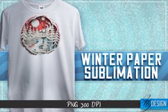 Winter Paper Sublimation Bundle |Winter Sublimation Design Product Image 8