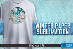 Winter Paper Sublimation Bundle |Winter Sublimation Design Product Image 10