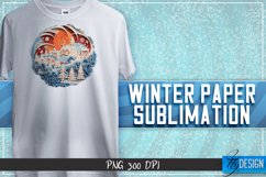 Winter Paper Sublimation Bundle |Winter Sublimation Design Product Image 11