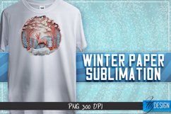 Winter Paper Sublimation Bundle |Winter Sublimation Design Product Image 12