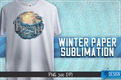 Winter Paper Sublimation Bundle |Winter Sublimation Design Product Image 13