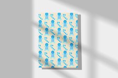 Winter Digital Papers, Winter Patterns Backgrounds Product Image 4