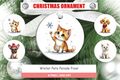 Winter Pets Parade Ornament Product Image 1