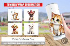 Winter Pets Parade Tumbler Product Image 1