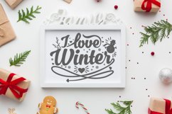 Winter quotes bundle SVG, EPS, DXF, PNG - Winter svg bundle Product Image 4