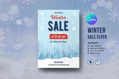 Winter Sale Flyer Template