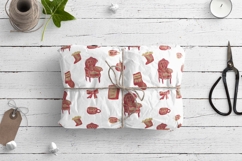 Wax Crayons Cozy Cabin Seamless Patterns Product Image 9