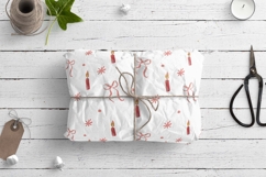 Wax Crayons Santa’s Delivery Seeamless Patterns Product Image 9