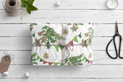 Wax Crayons Jingle Bells Seeamless Patterns Product Image 9