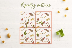 Wax Crayons Elf Workshop Seamless Patterns Product Image 10