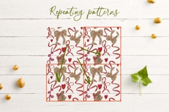 Wax Crayons Jingle Bells Seeamless Patterns Product Image 10