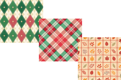 retro christmas pattern, modern christmas paper, christmas seamless bundle, festive wrapping paper, holiday digital paper, cute christmas pattern