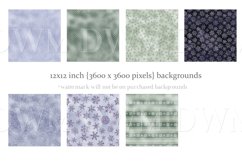 Winter Season One Luxury Glamour Pattern Digital Papers Product Image 3