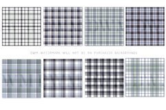Winter Season One Plaid 12x12 Paper Backgrounds Product Image 3