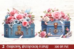 Winter Sewing Clipart Sublimation, Winter Sewing Clipart Product Image 1