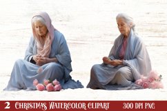 Winter Sewing Clipart Sublimation, Winter Sewing Clipart Product Image 1