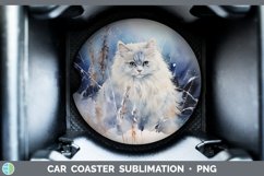 GorgeousWinter Snow Car Coaster design.