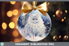 GorgeousWinter Snow Ornament design.