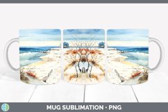GorgeousWinter Snow Mug Wrap design.