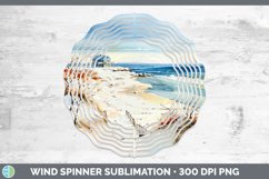 GorgeousWinter Snow Wind Spinner design.